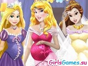 Игра Беременные невесты Дисней